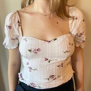Isabelle’s Cabinet crop top- NEVER WORN